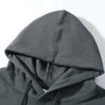 Custom DTF Puff Print Oversized Pullover Hoodie - Image 2