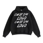 Custom Men's Retro Unisex Autumn DTG Printed Hooded Sweatshirt - Image 3