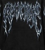 Custom DTF Rhinestone Oversized Hoodie - Image 6