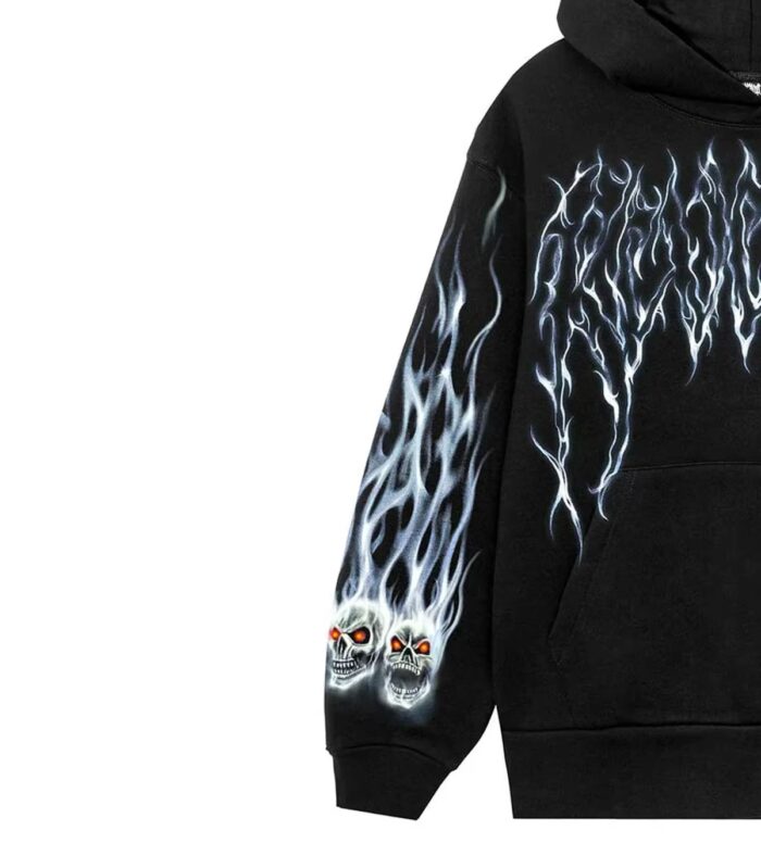 Custom DTG Oversized Streetwear Hoodie for Men - Image 2