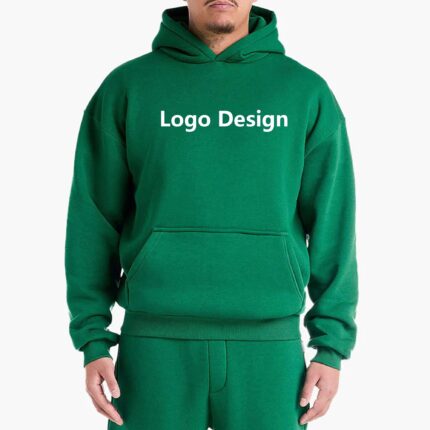 custom DTF puff oversized hoodies