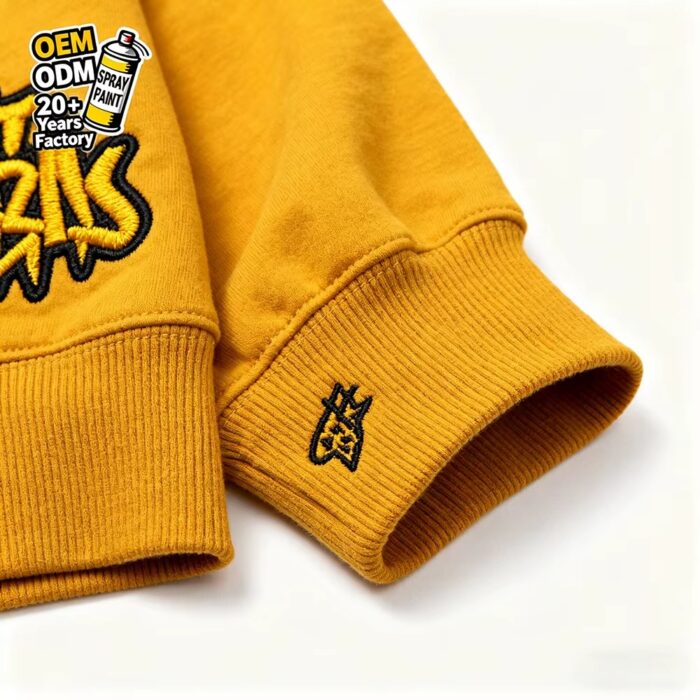Custom Embroidered Unisex Hoodie – 100% Premium Quality - Image 2