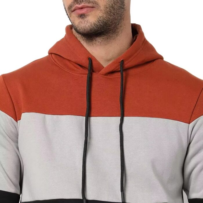 Top Quality Custom Fleece Sublimation Hoodies for Men - Image 3