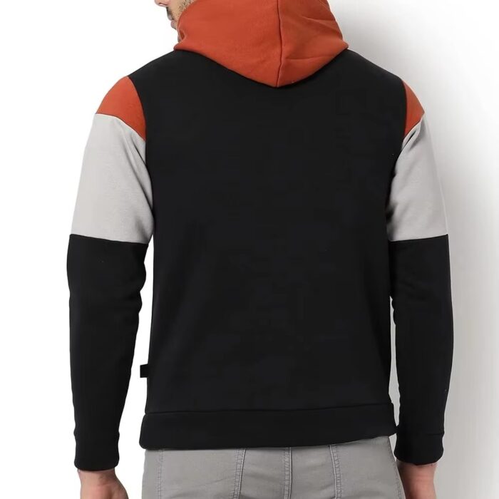 Top Quality Custom Fleece Sublimation Hoodies for Men - Image 4