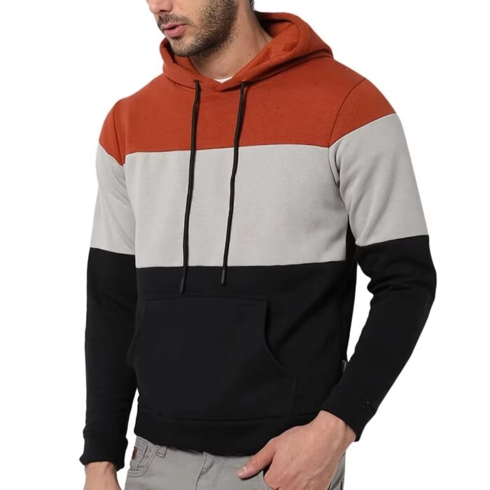 Top Quality Custom Fleece Sublimation Hoodies for Men - Image 5