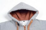OEM Custom Logo Unisex Printed Men Pullover Fleece Hoodie - Image 5