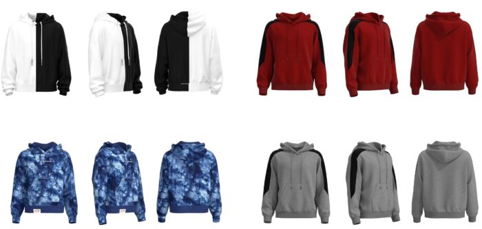OEM Custom Logo Unisex Printed Men Pullover Fleece Hoodie - Image 3