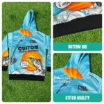 Custom DTF Long Sleeve Fishing Shirt Unisex - Image 3