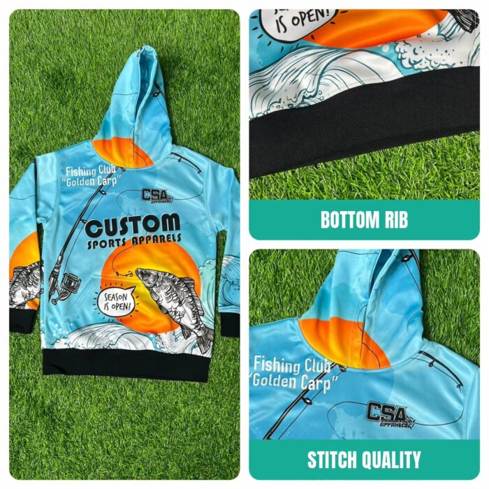 Custom DTF Long Sleeve Fishing Shirt Unisex - Image 3