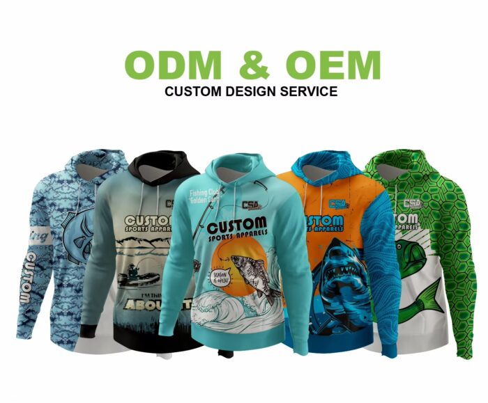 Custom DTF Long Sleeve Fishing Shirt Unisex - Image 4