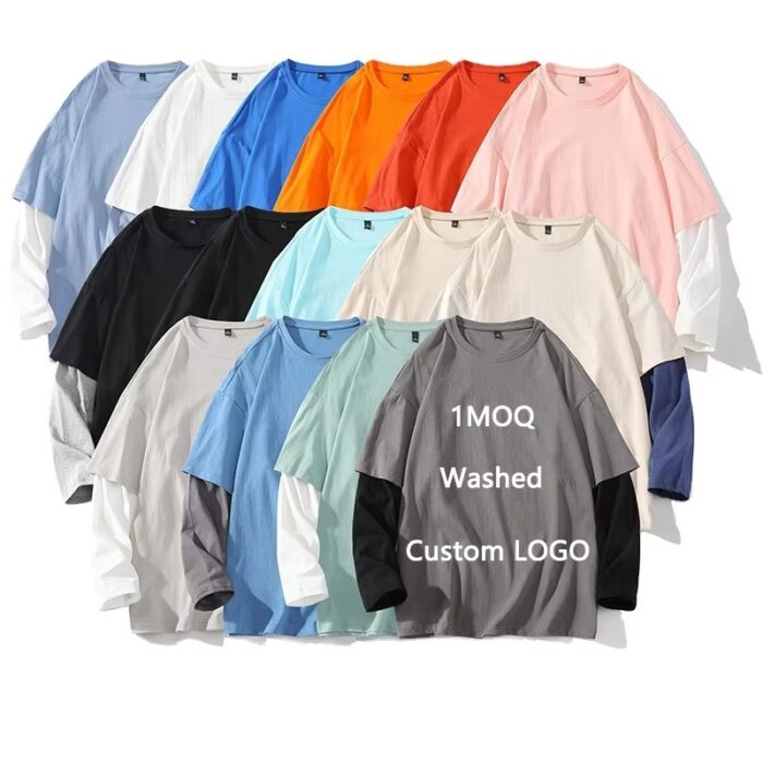 Custom DTG French Terry Oversized T-Shirt