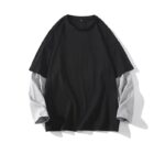 Custom DTG French Terry Oversized Long Sleeve T-Shirt | Streetwear Style - Image 3