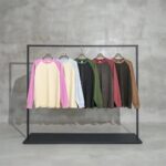 Oversized Raglan Long Sleeve T-Shirt for Men | DTG & Embroidery - Image 2