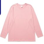 Oversized Raglan Long Sleeve T-Shirt for Men | DTG & Embroidery - Image 4
