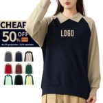 Unisex Embroidered Long Sleeve Polo Shirt | Custom Casual Style - Image 2