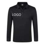 High-Quality OEM Embroidered Long Sleeve Men’s Polo T-Shirt