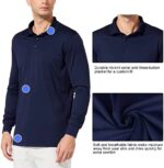 High-Quality OEM Embroidered Long Sleeve Men’s Polo T-Shirt - Image 2