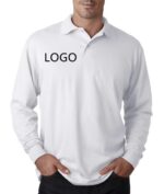 High-Quality OEM Embroidered Long Sleeve Men’s Polo T-Shirt - Image 5
