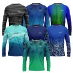 custom sublimation long sleeve fishing shirt