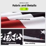 Custom Your Own Design Youth Basketball Sublimated Long Sleeve Shooting Shirt - Image 4