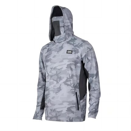 Sublimated Long Sleeve Hooded Fishing Shirt | Outdoor Wear