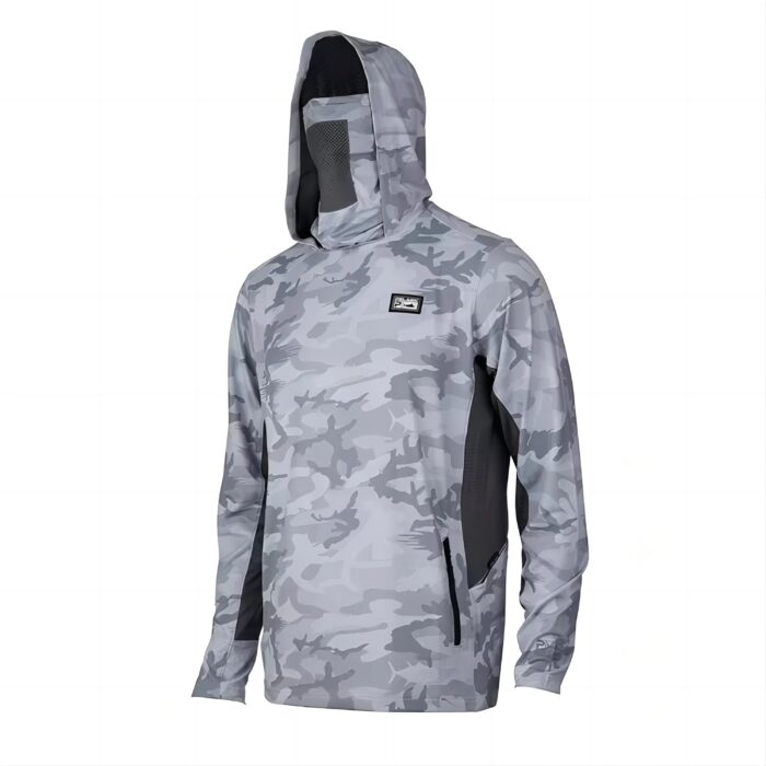 Sublimated Long Sleeve Hooded Fishing Shirt | Outdoor Wear