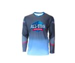 Custom Long Sleeve T Shirt Sublimation Sports T-Shirt - Image 2