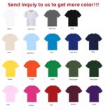Custom Graphic Unisex Cotton T-Shirt | DTF Print on Demand & Low MOQ - Image 3