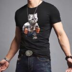 OEM Wholesale Blank Round Neck T-Shirt | DTF Printed & Plus Size - Image 3