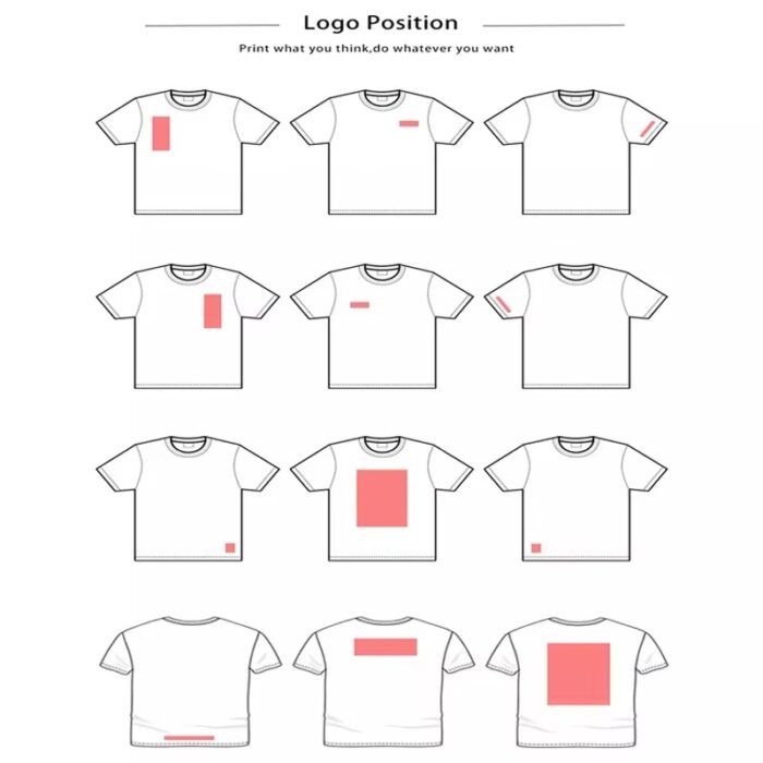 OEM Wholesale Blank Round Neck T-Shirt | DTF Printed & Plus Size - Image 6