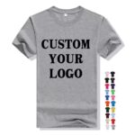 Wholesale Plain Cotton-Polyester DTG Printed Men’s T-Shirt