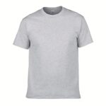 Wholesale Plain Cotton-Polyester DTG Printed Men’s T-Shirt - Image 4