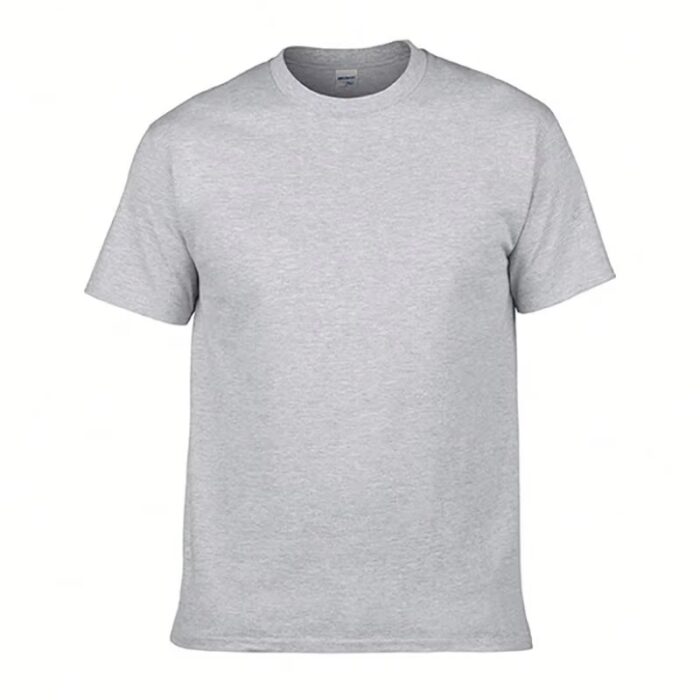 Wholesale Plain Cotton-Polyester DTG Printed Men’s T-Shirt - Image 4