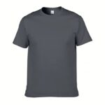 Wholesale Plain Cotton-Polyester DTG Printed Men’s T-Shirt - Image 5