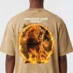 DTG Printed Oversized Cotton T-Shirt for Streetwear & Daily Wear - Image 4