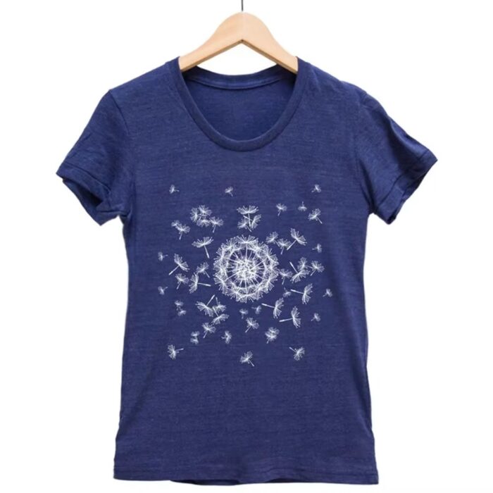 Men’s Cotton T-Shirt with Custom Screen Print Graphic Logo - Image 3