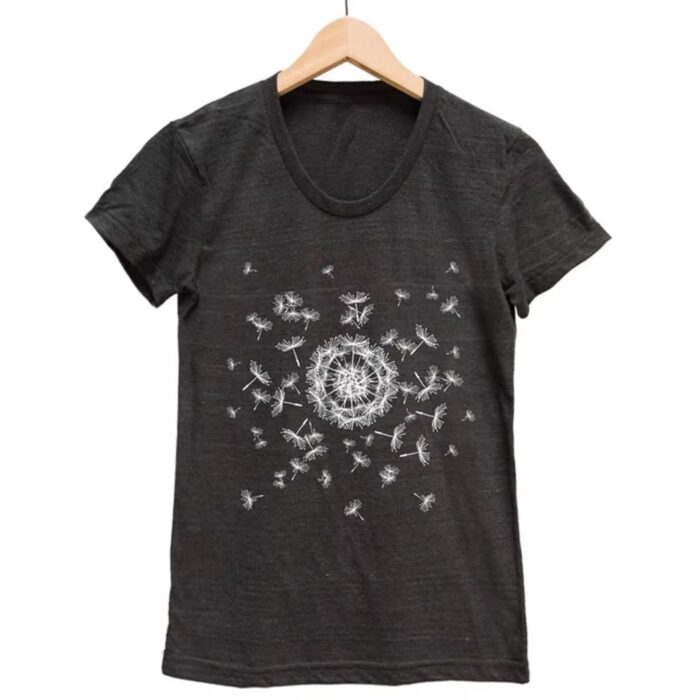 Men’s Cotton T-Shirt with Custom Screen Print Graphic Logo - Image 4