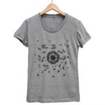 Men’s Cotton T-Shirt with Custom Screen Print Graphic Logo - Image 5