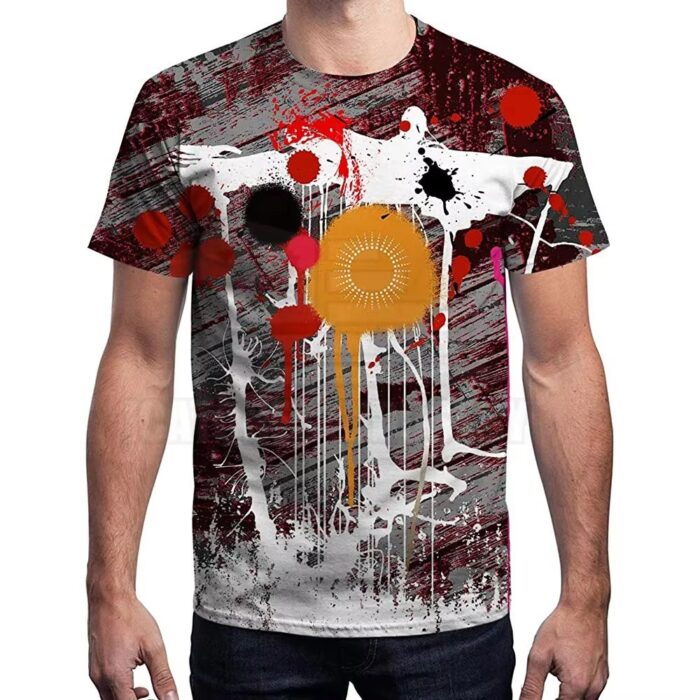 Men’s High Performance All-Over Sublimation Printed T-Shirt - Image 3