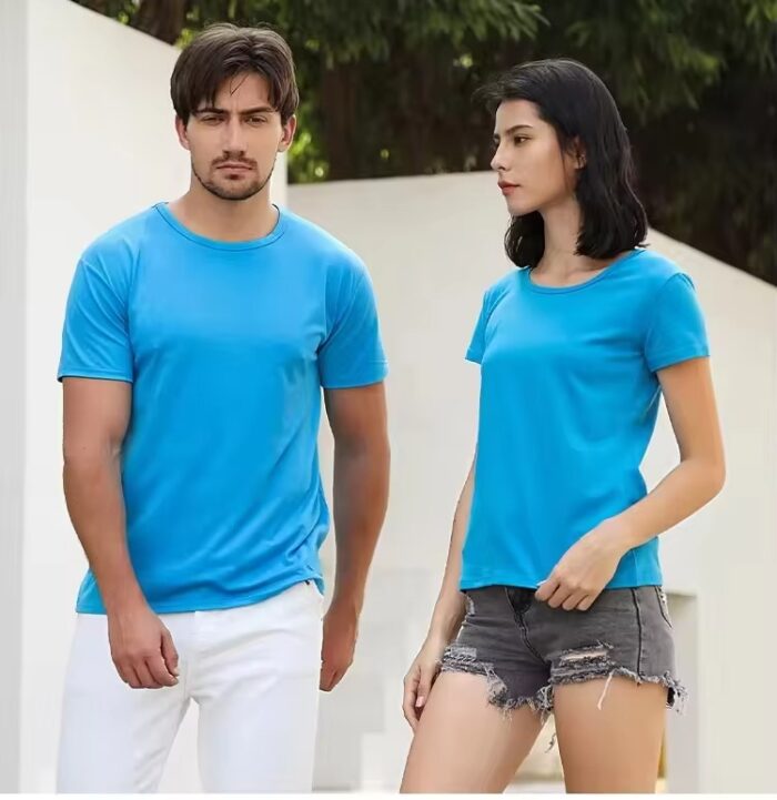 Men’s Sublimation Blank Quick Dry T-Shirt for Custom Printing - Image 4