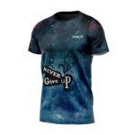 Reflective Sublimation Printing Plain Unisex T Shirt - Image 5