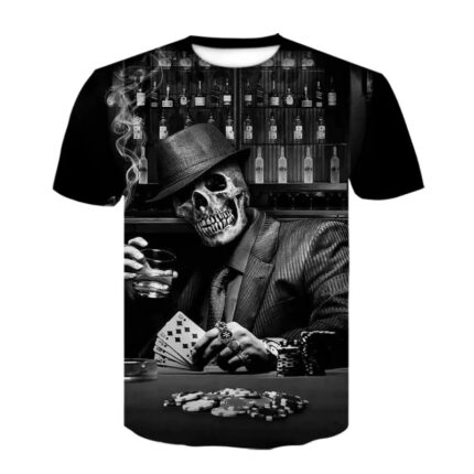 Soft Cotton Sublimation O-Neck T-Shirt for Men