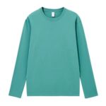 Heavyweight Cotton Long Sleeve T-Shirt with Custom Embroidery & Printing - Image 3