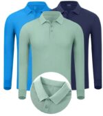 Embroidery Men Cotton Sports Unisex Long Sleeve t Shirts - Image 2