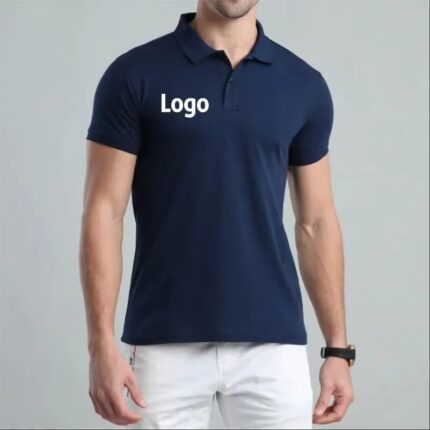 Custom Unisex Polyester Polo Shirt, Printed & Embroidered