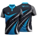 Wholesale Custom Unisex Short Sleeve Polo Shirt All-over Print T-Shirts - Image 4