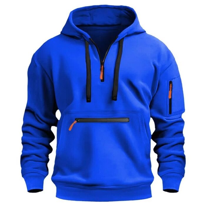 Custom Gym Hoodie, Men’s Pullover Sweatshirt for Fitness - Image 4