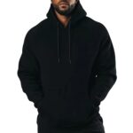 Men’s Athletic Gym Hoodie, Custom Pullover Streetwear