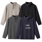 Custom Men’s Gym Hoodie, Spandex Pullover Sweatshirt