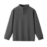 Custom Men’s Gym Hoodie, Spandex Pullover Sweatshirt - Image 2